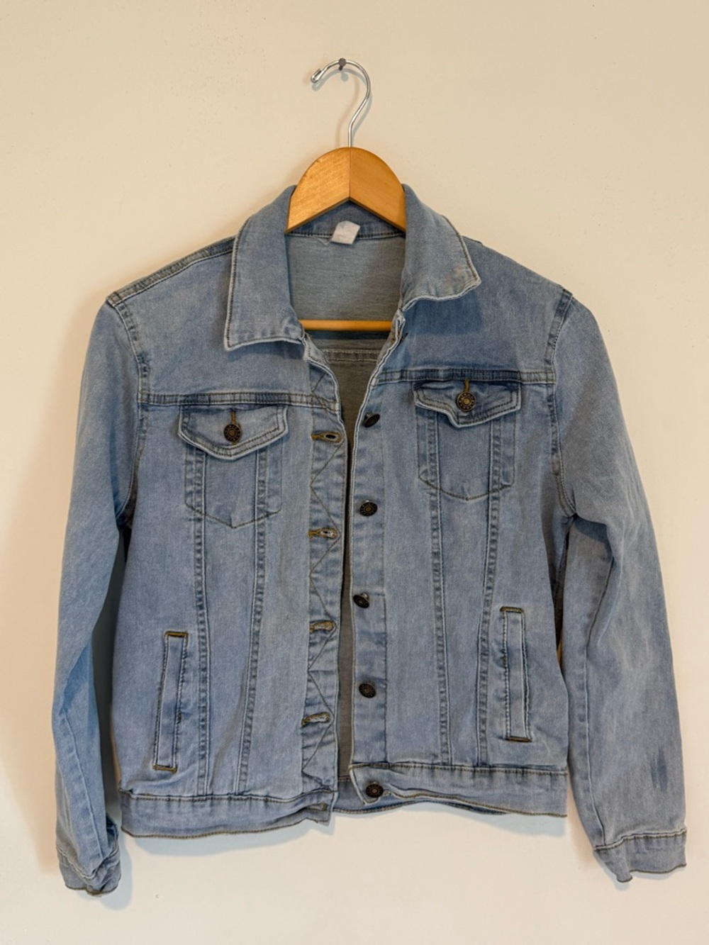 Light Blue Classic Denim Jacket